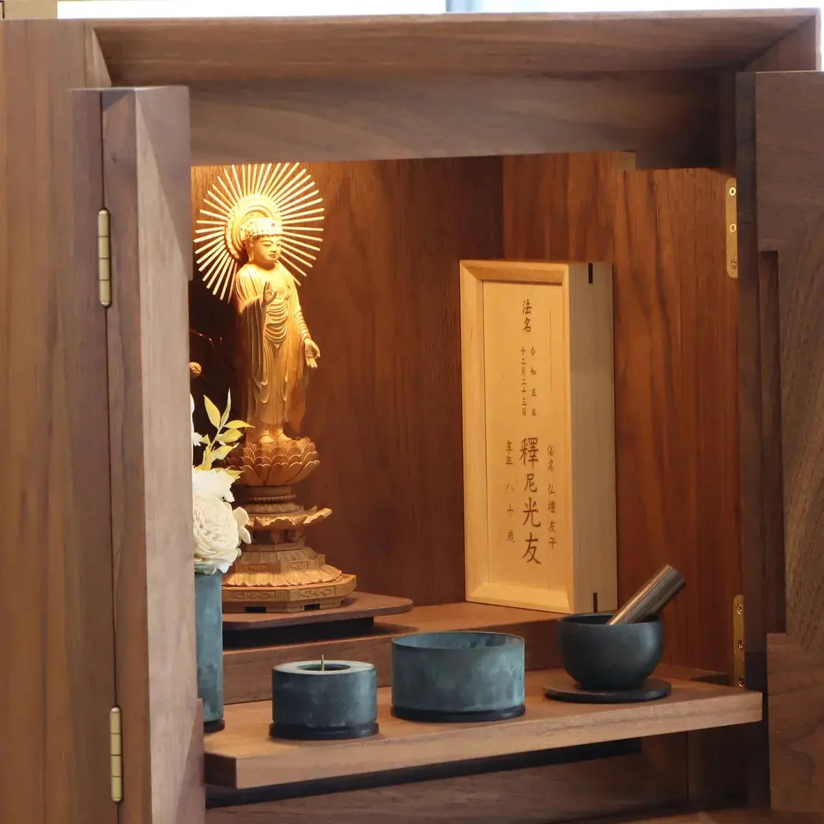 法名軸（浄土真宗のお位牌） | インテリア仏壇 ルミエール【公式通販