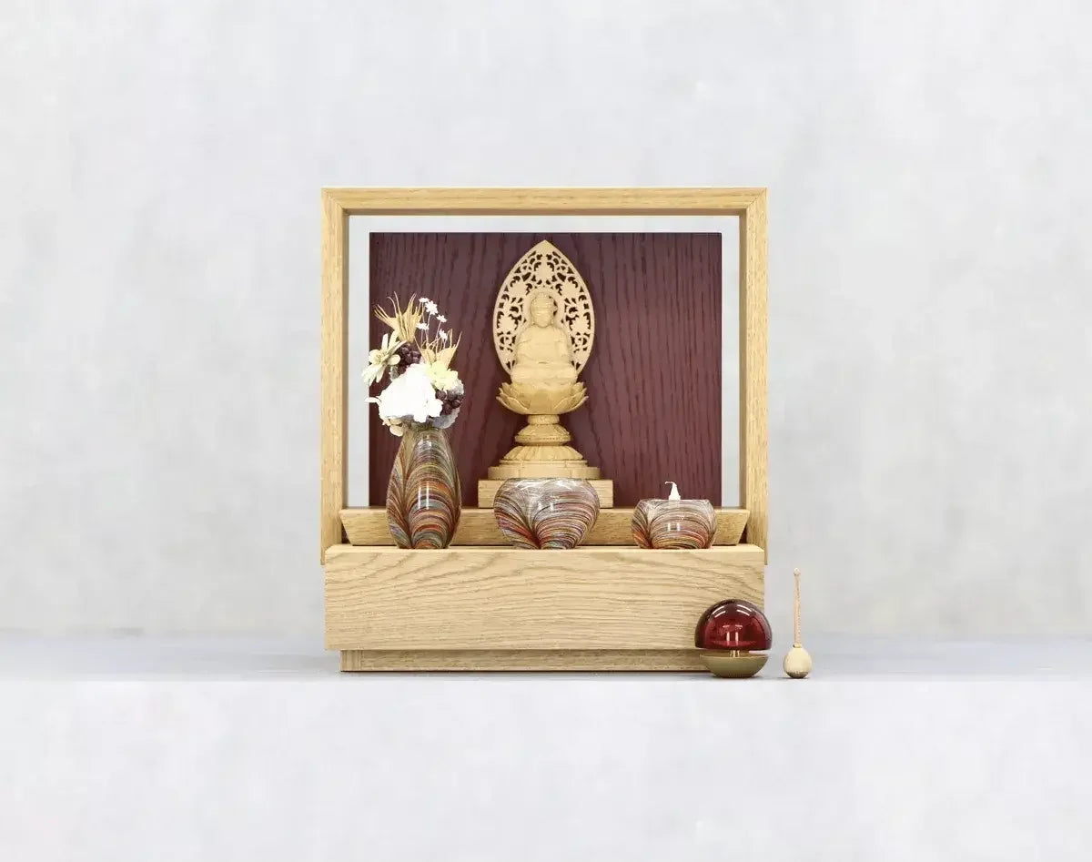 ミニ仏壇セット | コンパクトな仏壇・仏具セットの一式セット