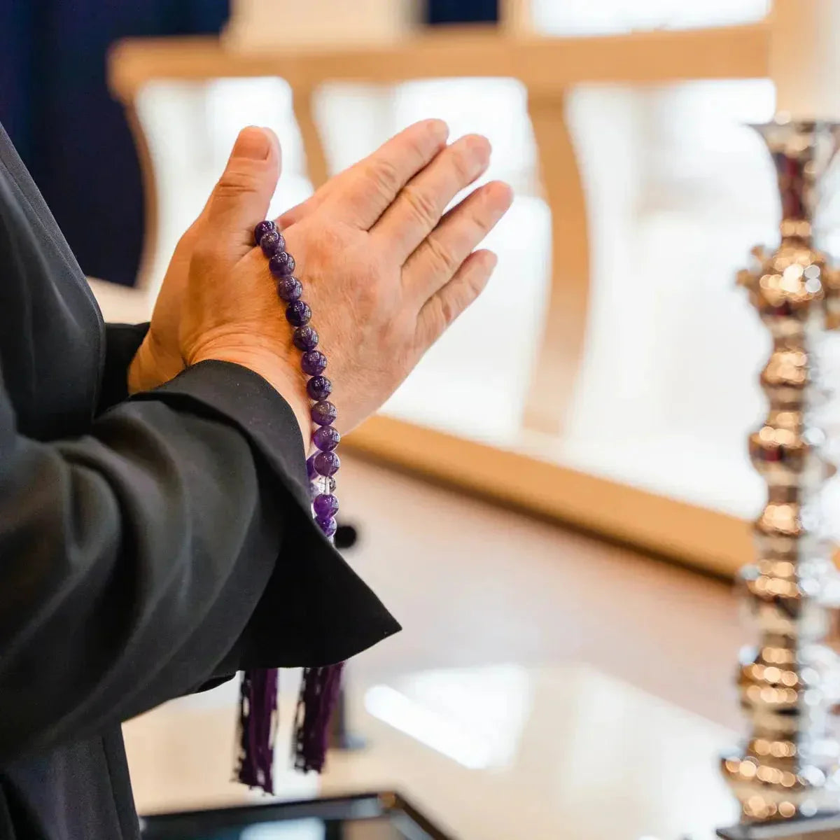 男性用略式念珠 | インテリア仏壇 ルミエール【公式通販サイト】