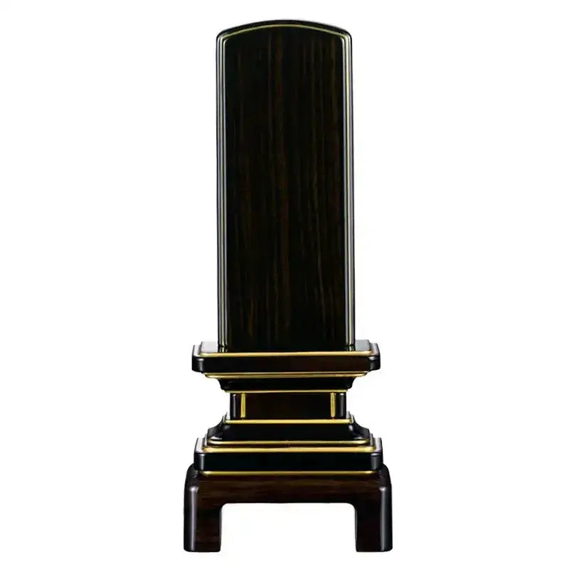 会津唐木漆位牌 京霞 黒檀 | お位牌の通販 | インテリア仏壇 ルミエール