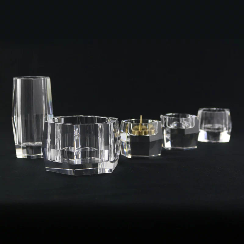 水晶仏具セット クリア | 仏具の通販 | インテリア仏壇 ルミエール