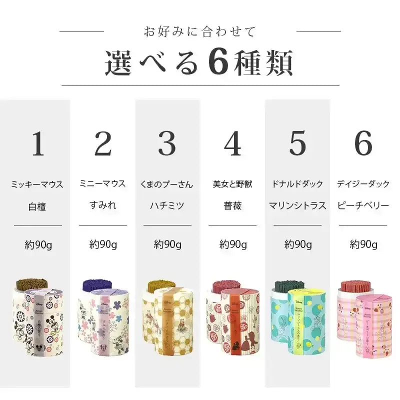 ディズニー ルームインセンス 筒箱 自宅用 の一覧画像