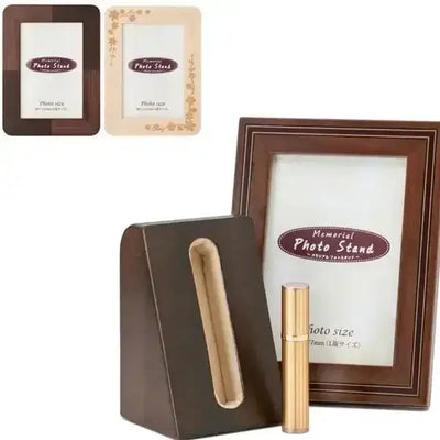 フォトスタンド型 ミニ骨壺 ウッドメイン画像01