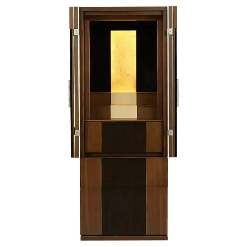 モダン仏壇 伝心 ウォールナット フロアタイプ | お仏壇の通販