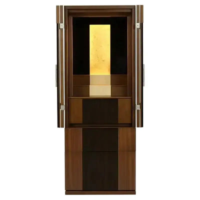 モダン仏壇 伝心 ウォールナット フロアタイプメイン画像01