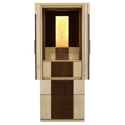 モダン仏壇 伝心 ナチュラル フロアタイプメイン画像01