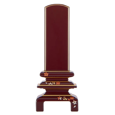 高野位牌 銀杏呂門 蒔絵入り 面粉 タメ色メイン画像01