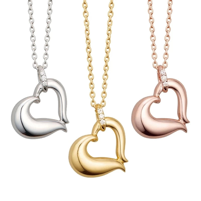 遺骨ペンダント プチオープンハート | 手元供養の通販 | インテリア