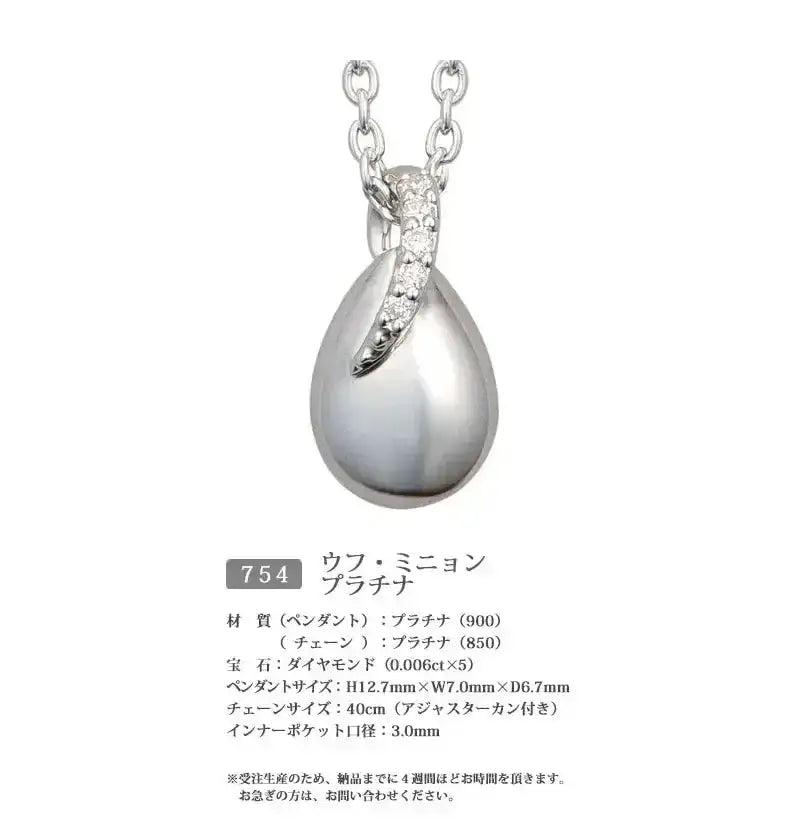 遺骨ペンダント ウフ・ミニョンのバリエーション③