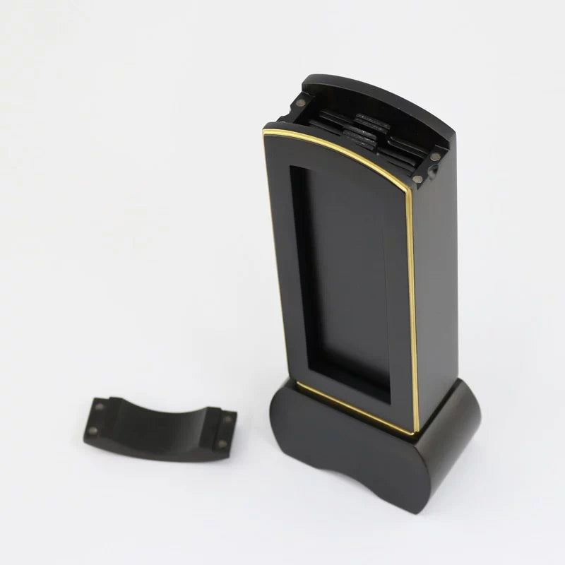 モダン回出位牌 優徳 黒檀の詳細アップ画像2枚目