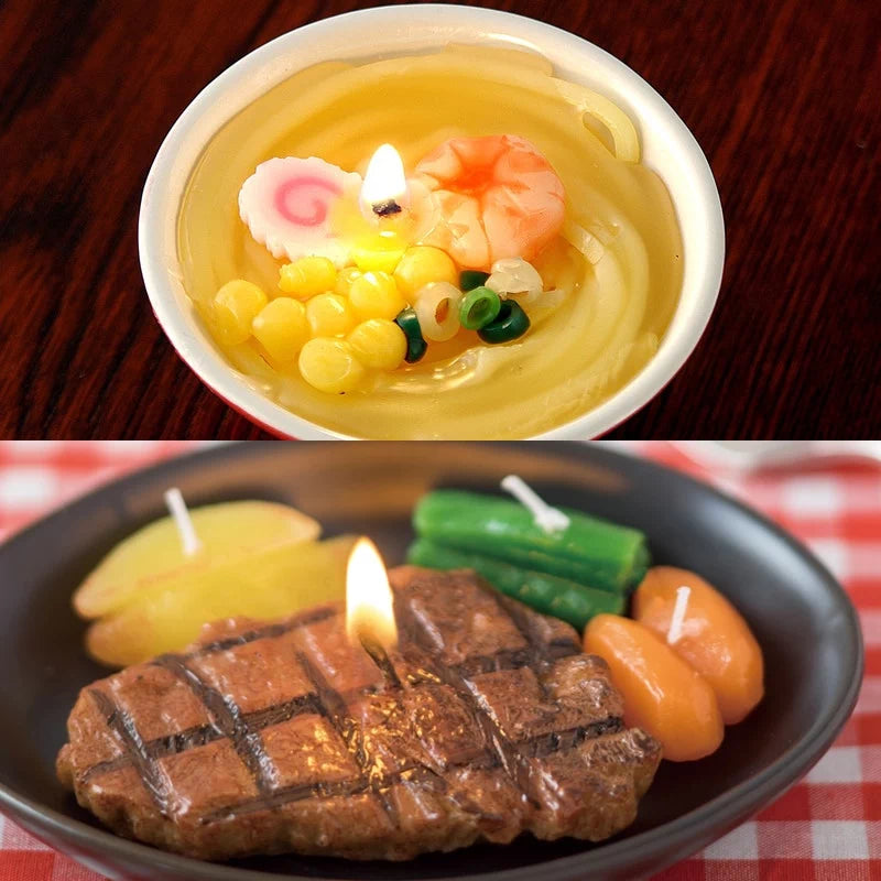 故人の好物シリーズ 好物キャンドル【食べ物編】の詳細アップ画像1枚目