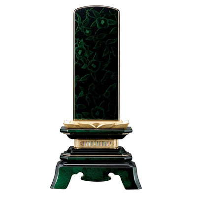 会津 最高級位牌 舞椿 エメラルドグリーンメイン画像01