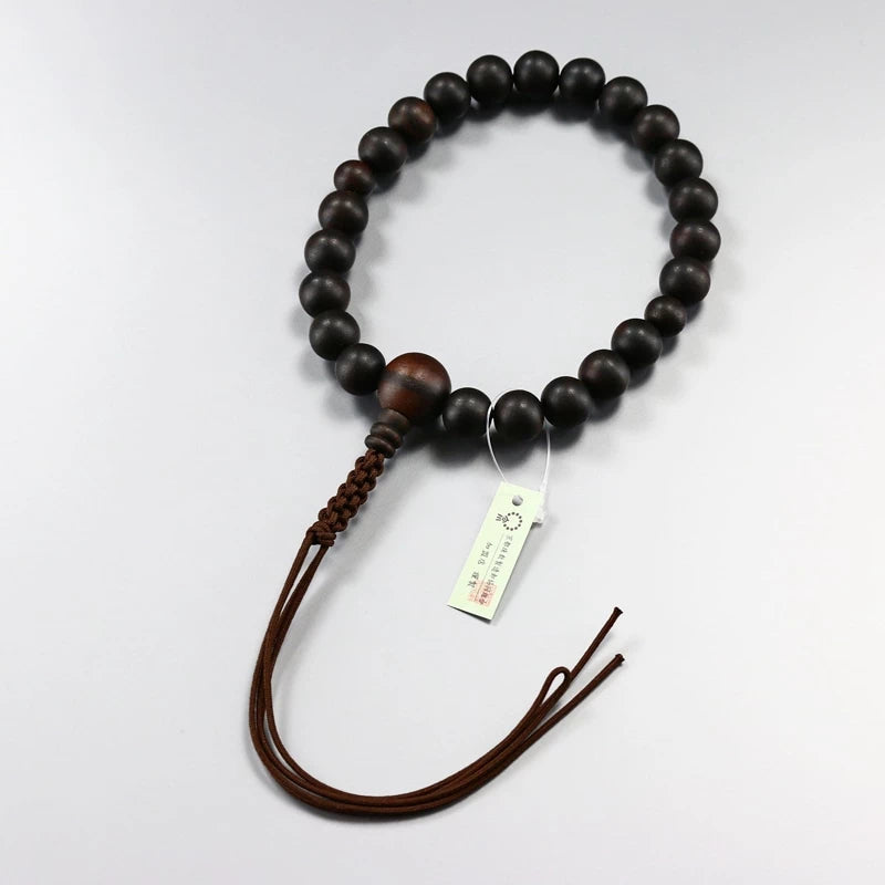 男性用本式念珠 浄土真宗 縞黒檀 共仕立 | 念珠の通販 | インテリア 男性用本式念珠 浄土真宗 縞黒檀 共仕立 | 念珠の通販 | インテリア