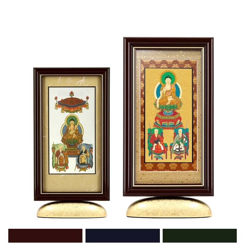 新世紀掛軸 綺羅 三尊仏【曹洞宗】 | 本尊・脇侍の通販 | インテリア