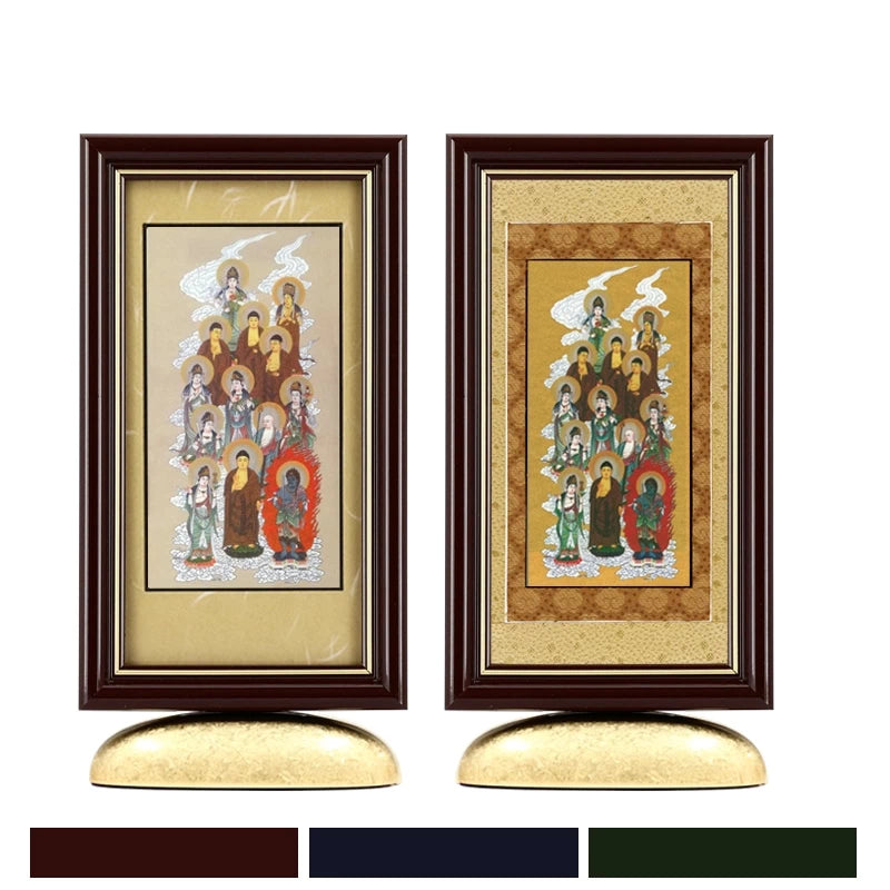 新世紀掛軸 綺羅 十三仏 大師無し【各宗派対応】 | 本尊・脇侍の通販