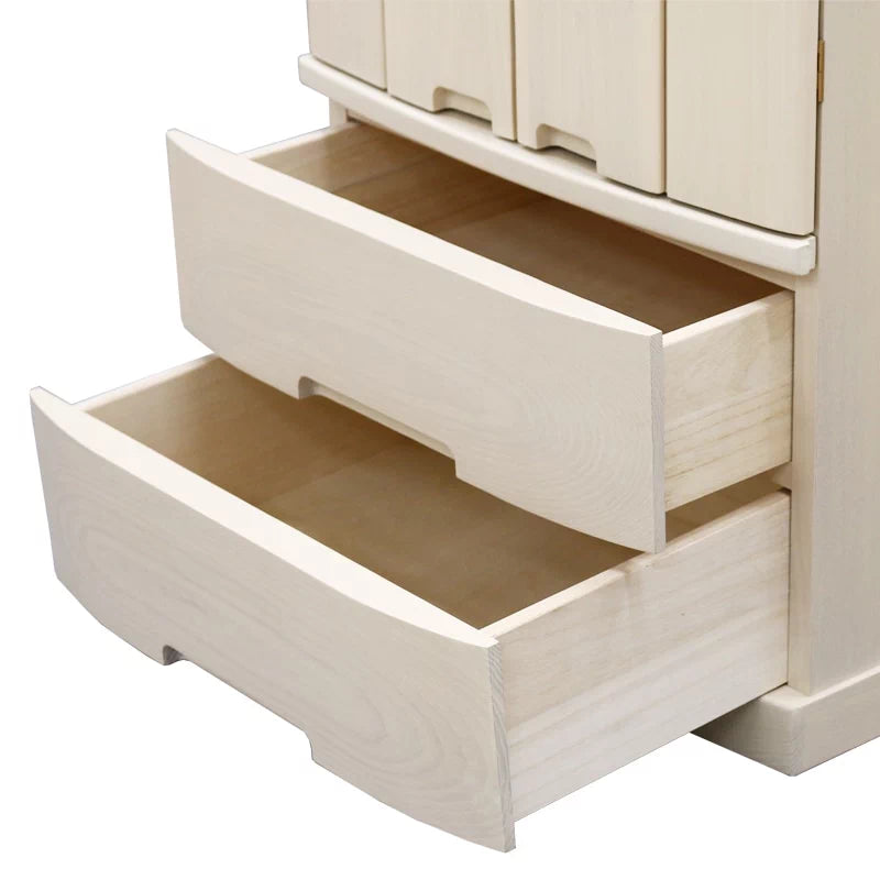 モダン仏壇 ゼフィール クリームホワイトの詳細アップ画像2枚目