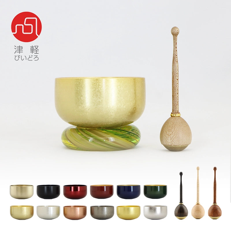 おりんセット 津軽びいどろ minori | 仏具の通販 | インテリア仏壇