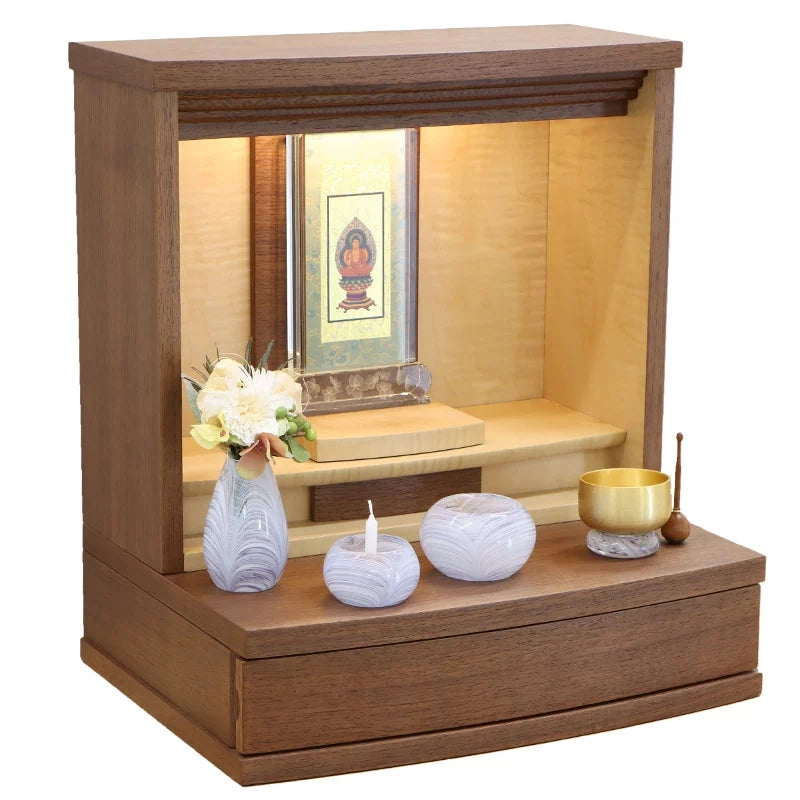 【選べる仏具付】スマート仏壇セット フローヴ 14号の店長おすすめセット03