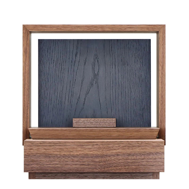 ミニ仏壇 KAKOI ウォールナット×墨黒色 | お仏壇の通販 | インテリア