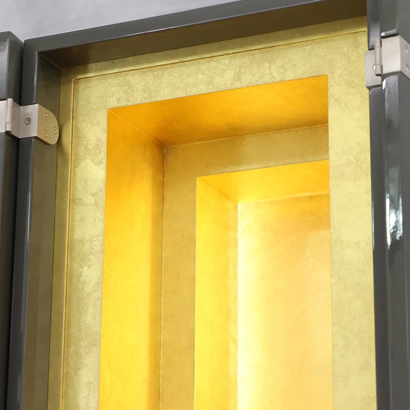 最高級仏壇 白虹C型 薄墨内金色仕上げの詳細アップ画像2枚目