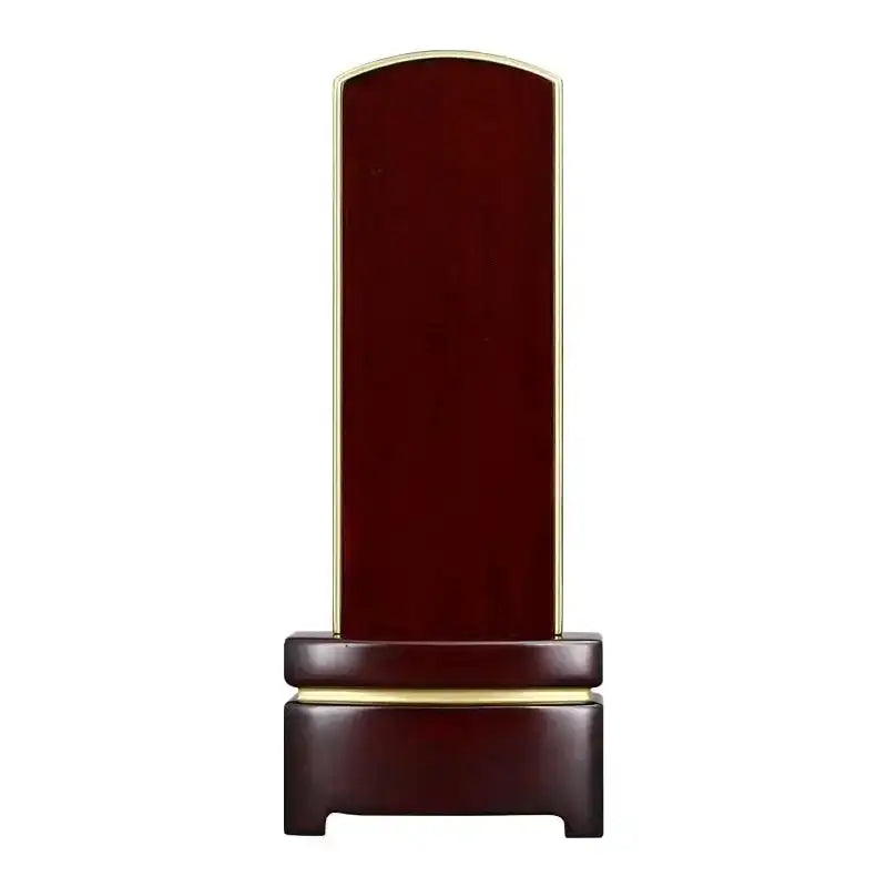 シンプル唐木位牌 紫檀 マット仕上げメイン画像01