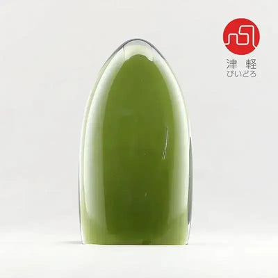 ガラス位牌 「水音」 翡翠 津軽びいどろ謹製メイン画像01