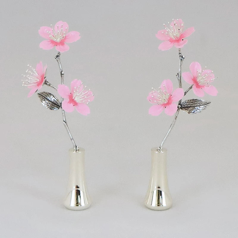 ミニ常花 SAKURA シルバー | 仏花の通販 | インテリア仏壇 ルミエール