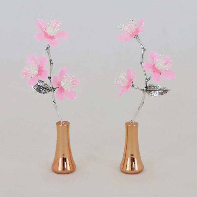 ミニ常花 SAKURA ピンクゴールド | 仏具の通販 | インテリア仏壇 ミニ常花 SAKURA ピンクゴールド | 仏具の通販 | インテリア仏壇