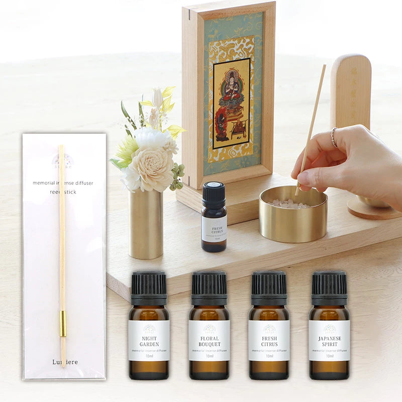 火を使わないアロマの「ディフューザー線香」【自宅用】 | 小物の通販