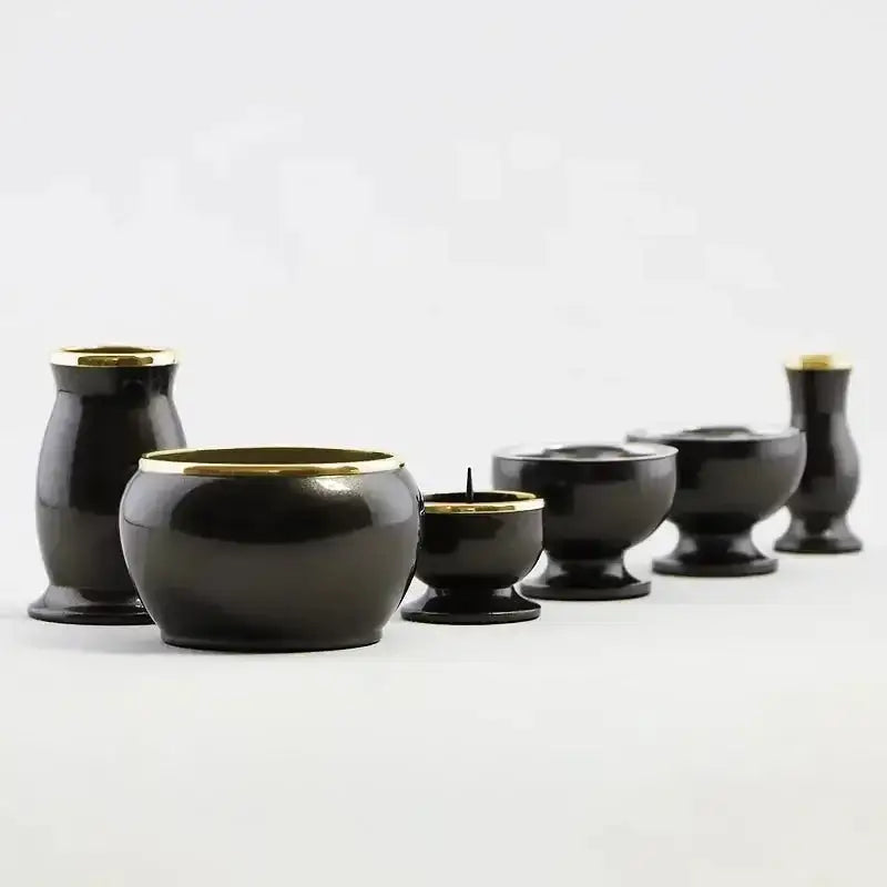 モダン仏具セット アルミムクmini シルバーグレー | 仏具の通販