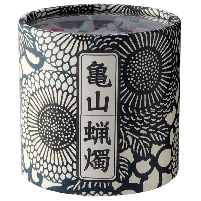 10分ローソク 「亀山五色蝋燭 ~ミニろうそく300本~」 ◆カメヤマローソク◆メイン画像01