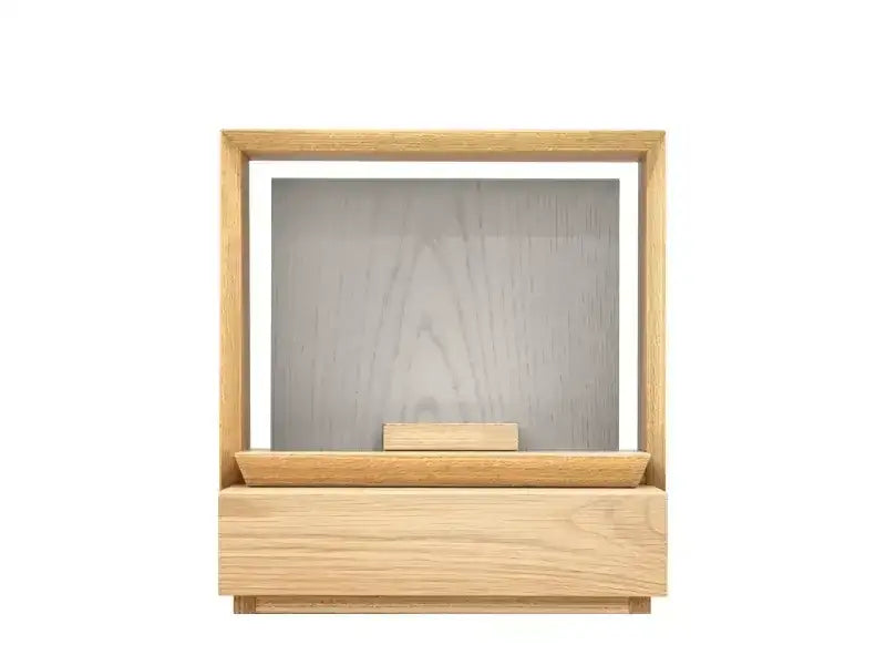 ミニ仏壇 KAKOI  オーク&錫色の360度イメージ画像