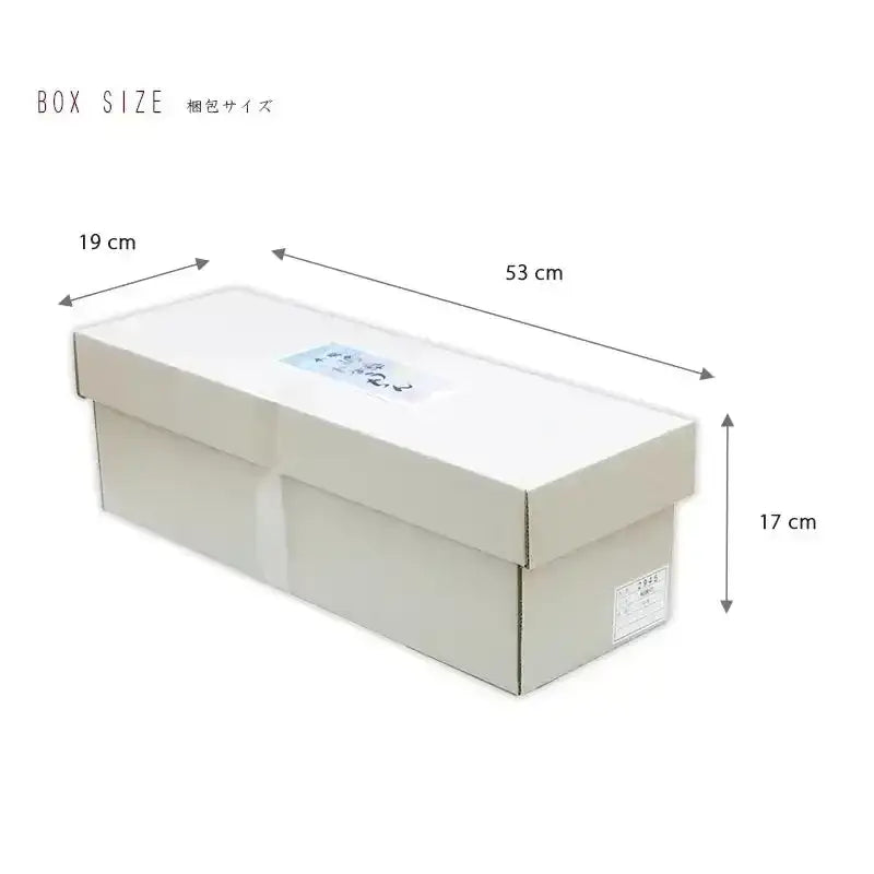 モダン行灯「菊の舞」盆提灯の梱包サイズをご紹介しています。