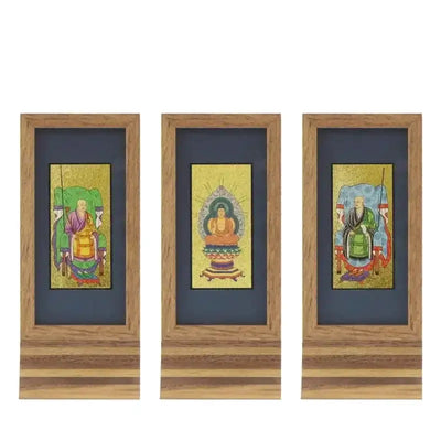 スタンド型掛け軸 純 ウォールナット 小サイズメイン画像01