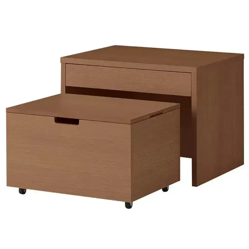 モダン仏壇台 「スポット2」 ブラウン色 ~経机付~メイン画像01