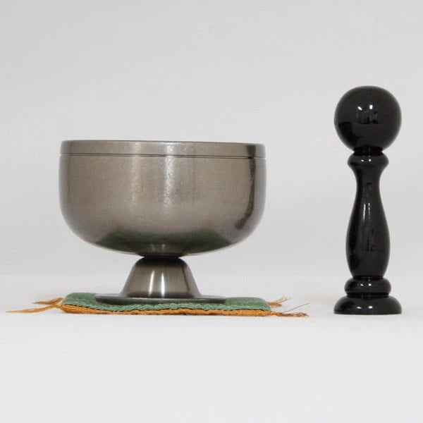 高台りん 遊亀 朧銀色 | 仏具の通販 | インテリア仏壇 ルミエール