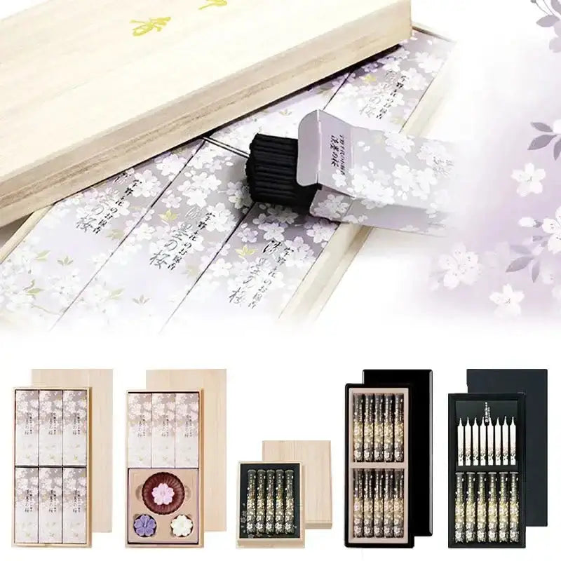 日本香堂 宇野千代のお線香 淡墨の桜シリーズ 各種【贈答用線香