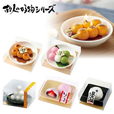 故人の好物シリーズ 好物キャンドル【お団子・大福編】メイン画像01