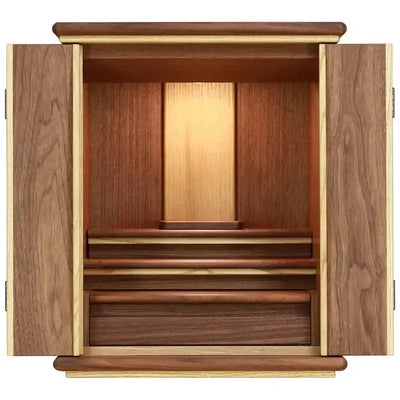 家具調仏壇 くるみと栗 16号メイン画像01