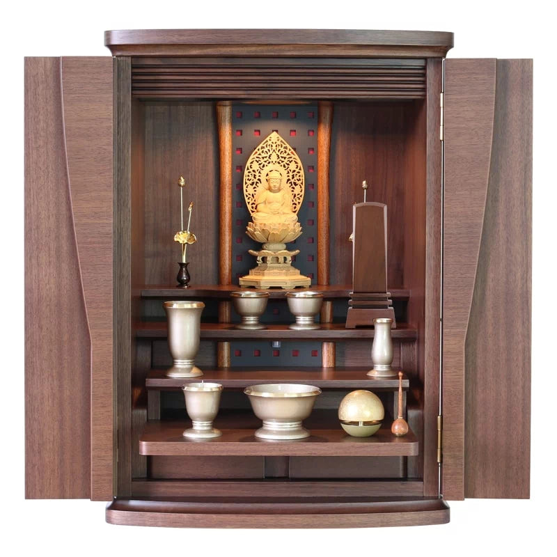 インテリア位牌 「連」の仏壇設置イメージ1枚目