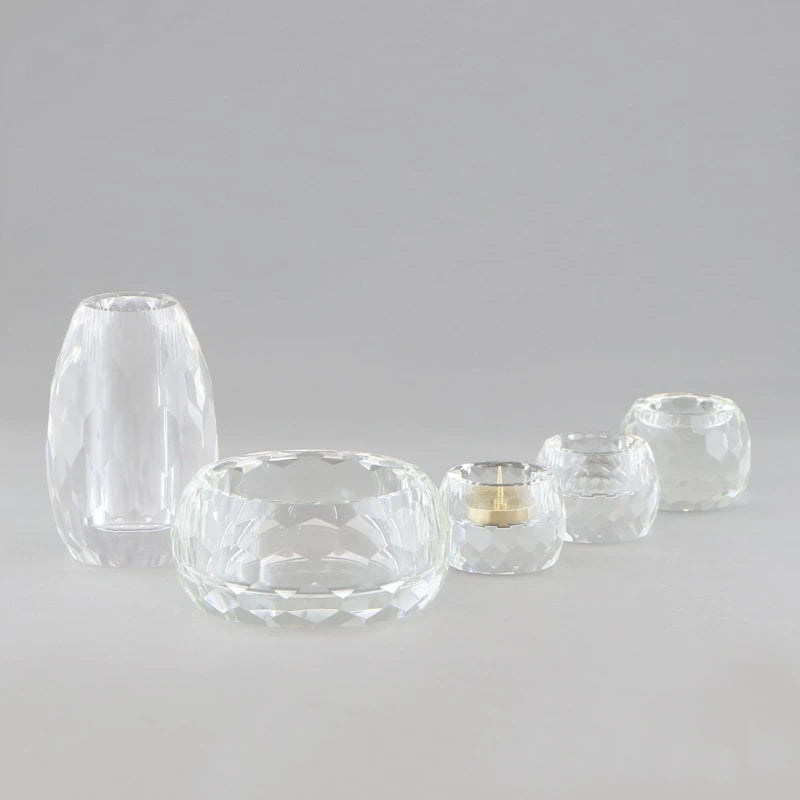 クリスタル仏具セット 「雫」 | 仏具の通販 | インテリア仏壇 ルミエール