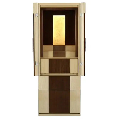 モダン仏壇 伝心 ナチュラル フロアタイプメイン画像01