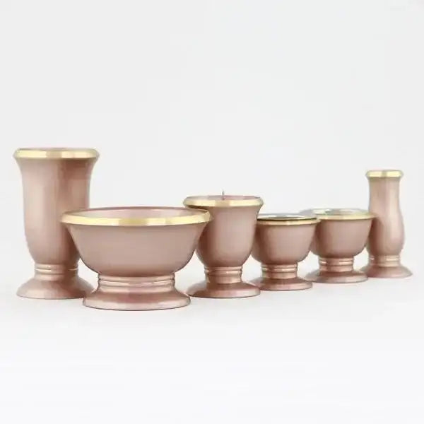 モダン仏具セット マカロン サクラ【3点セット・6点セット】 | 仏具の モダン仏具セット マカロン サクラ【3点セット・6点セット】 | 仏具の