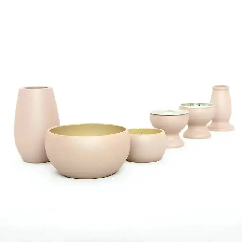 金属製円筒形花瓶 羽根の持ち手付き CRAFT STORE｜食器・生活雑貨の