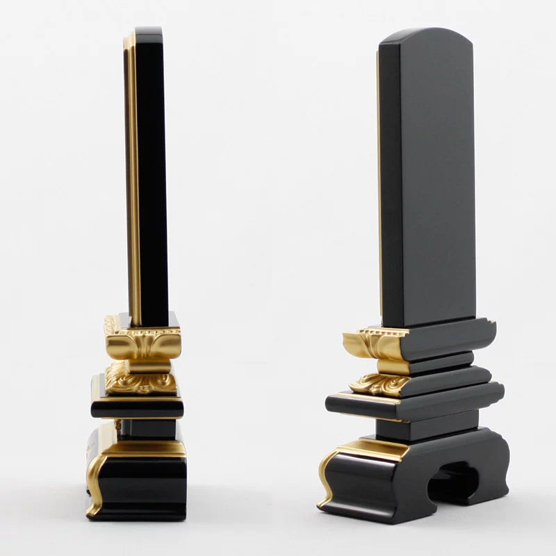 会津位牌 上京型千倉 上塗りの詳細アップ画像2枚目