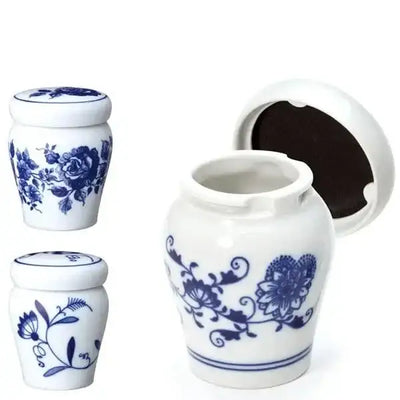 ミニ骨壺 ブルーオニオンメイン画像01