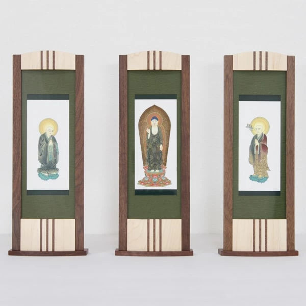 スタンド型掛け軸 「匠」 大サイズ 【各宗派対応】 | 本尊・脇侍の通販