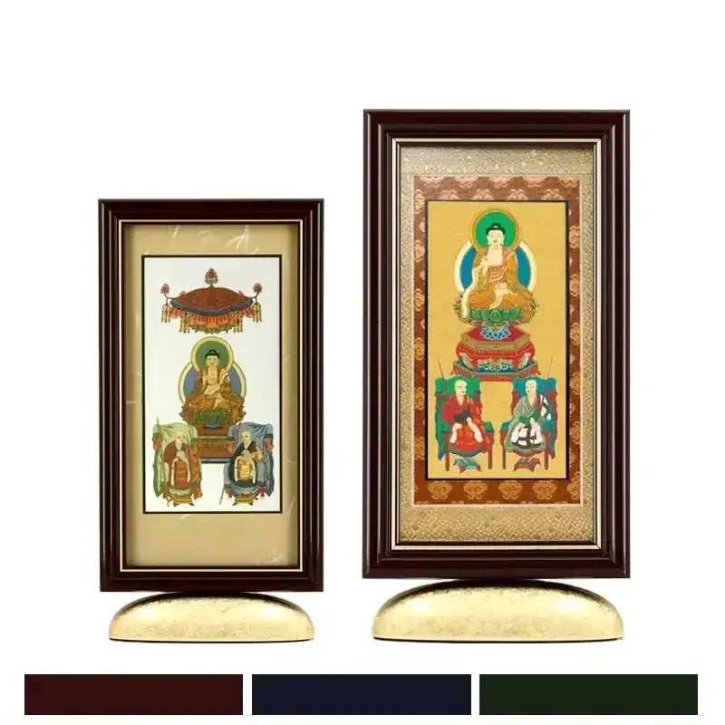 新世紀掛軸 綺羅 三尊仏【曹洞宗】 | 本尊・脇侍の通販 | インテリア