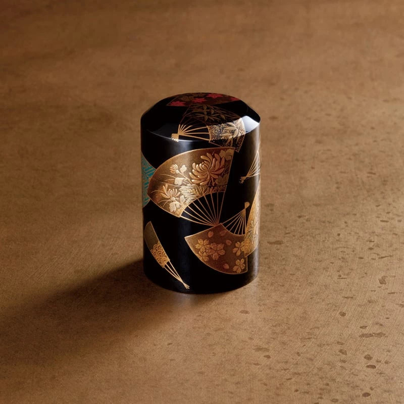 ミニ骨壺 蒔絵 極上 きわみ 花おうぎ | 手元供養の通販 | インテリア