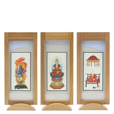 スタンド型掛け軸「遥」ナチュラル 小サイズ 【各宗派対応】メイン画像01